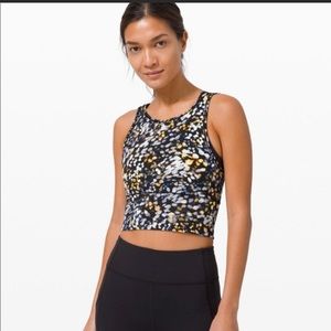NWOT Lululemon Power Pivot Tank Metropolis Glow Multi NEVER WORN